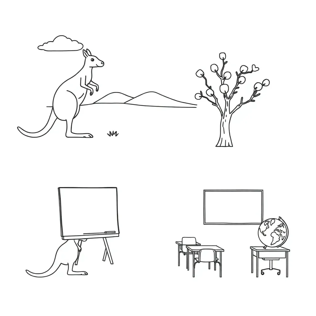 Australian Deaf history illustration