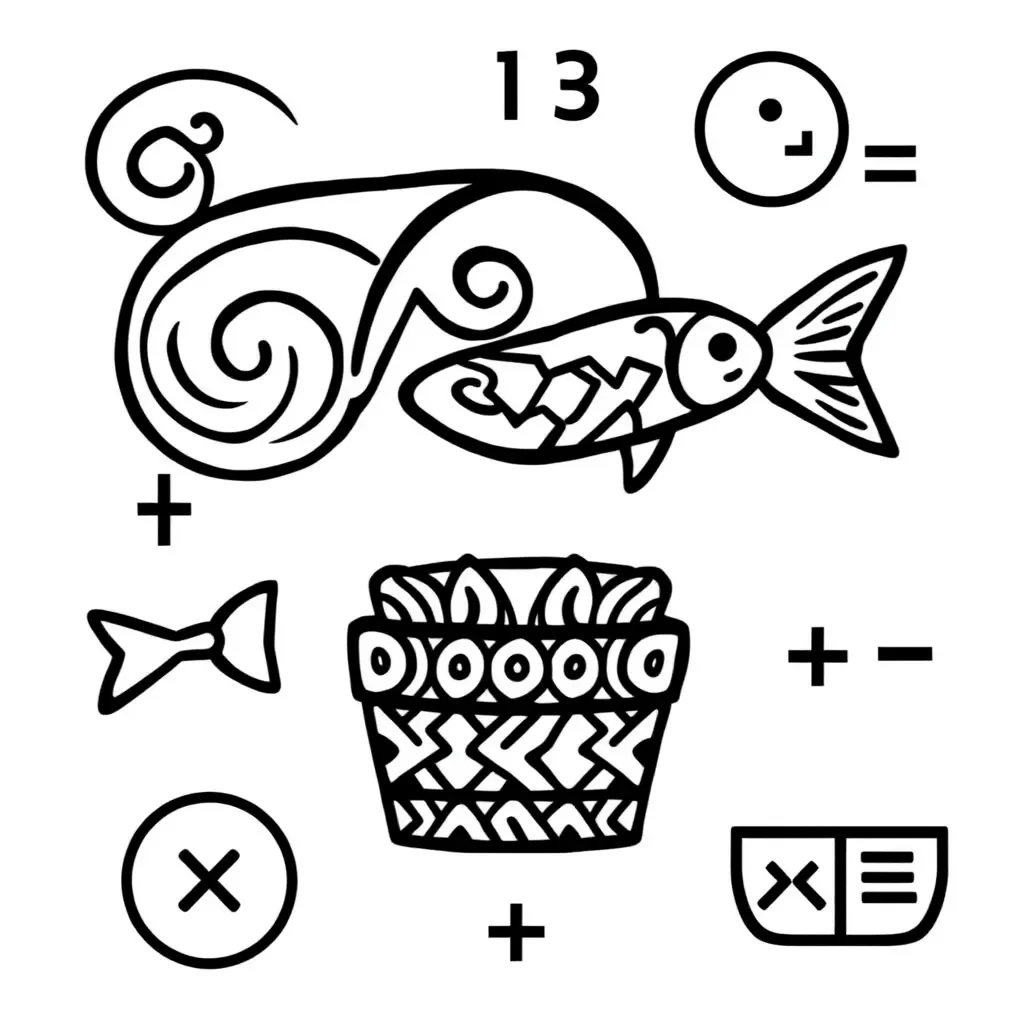 Worksheet illustration