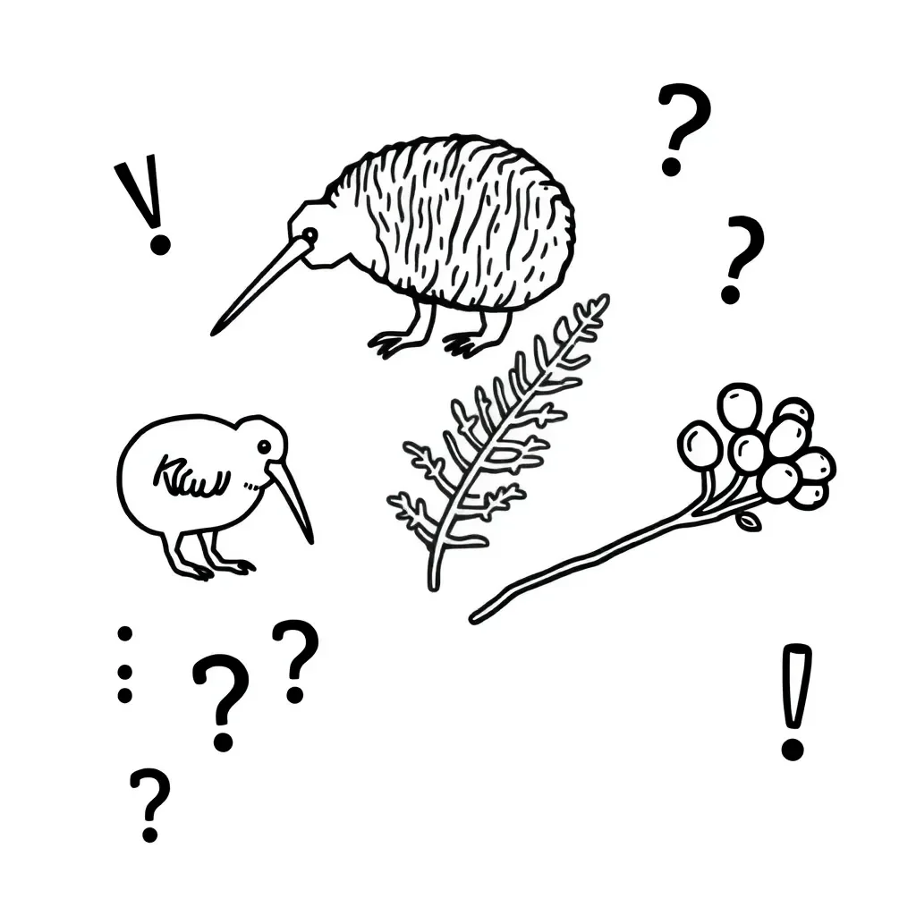 Grammar and punctuation illustration
