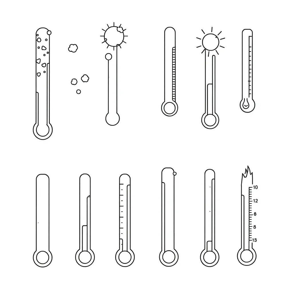 Thermometer illustration