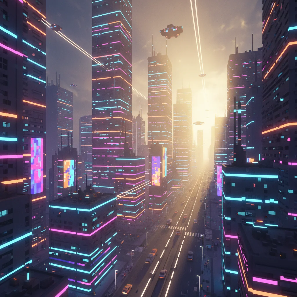Mastering Light in MagicaVoxel