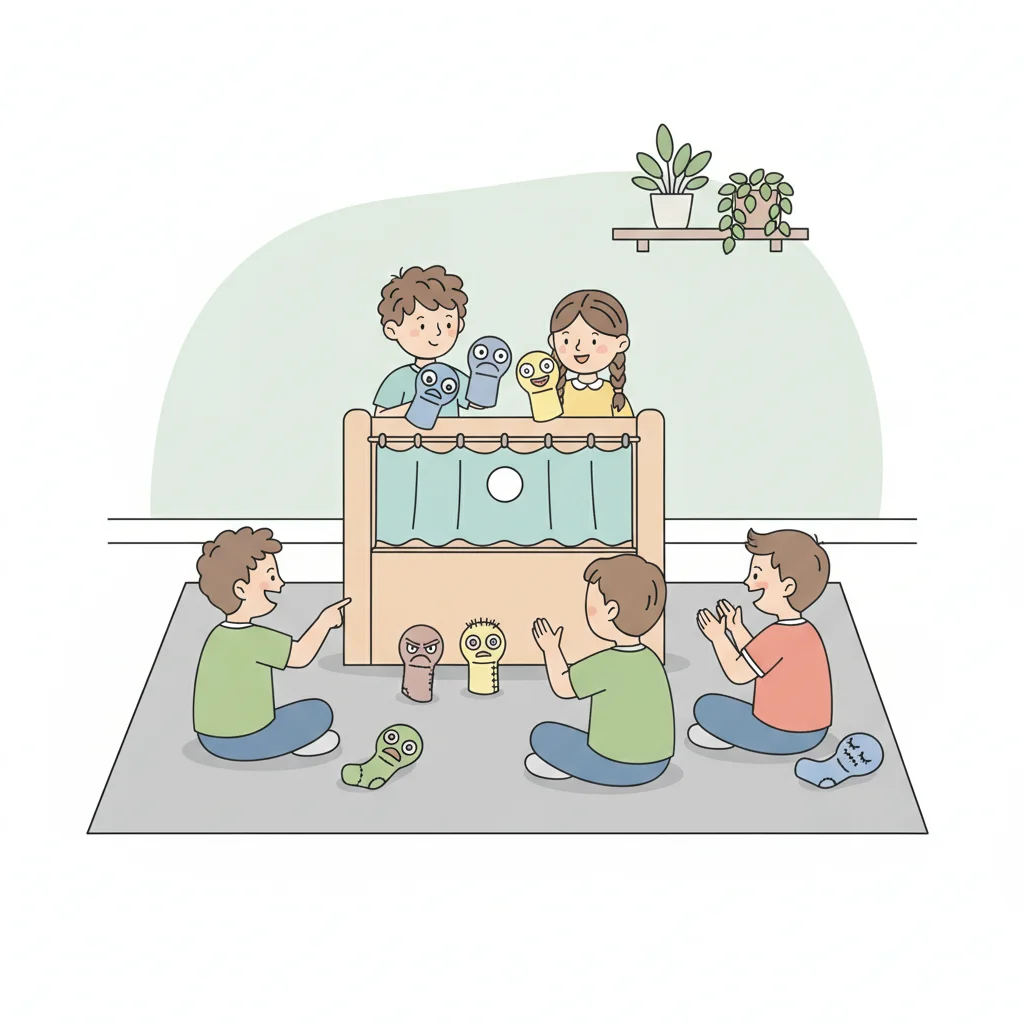Puppet Show and Share