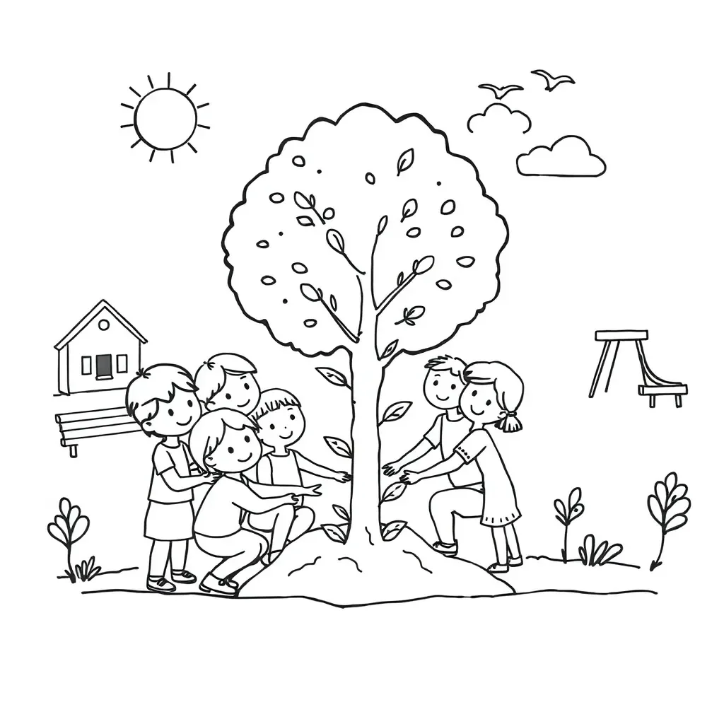 People working together in community