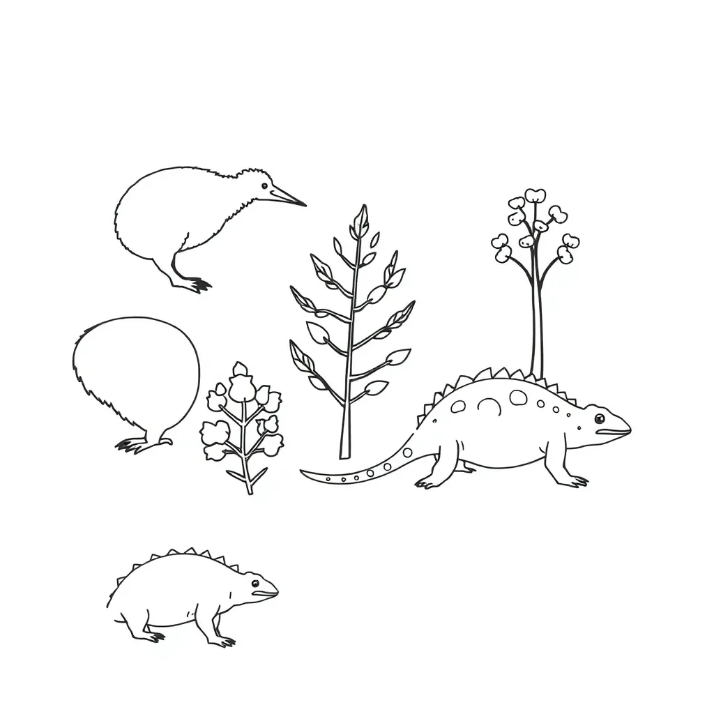 Living things illustration