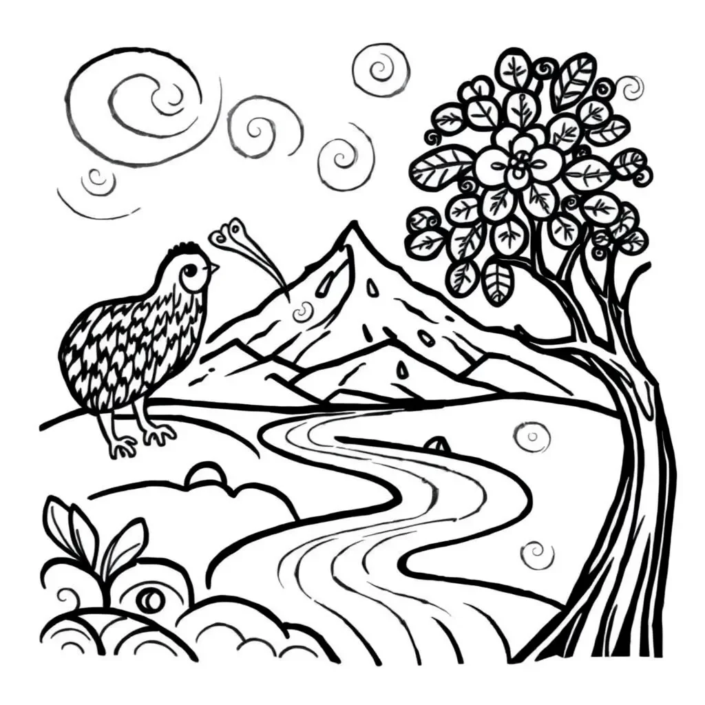 Creative writing illustration