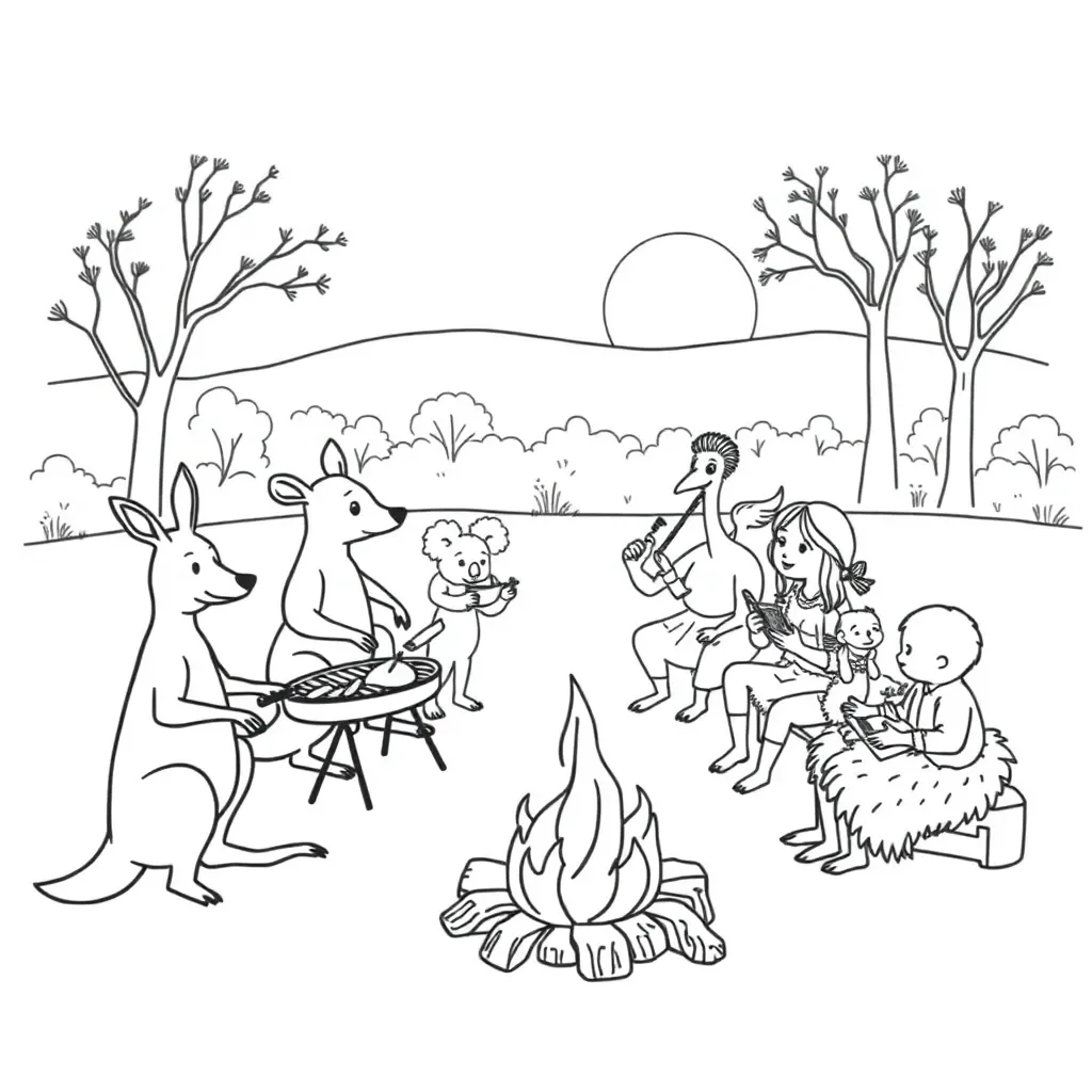 Happy family illustration