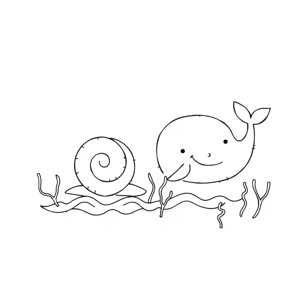 Child reading a book with thought bubbles showing story predictions