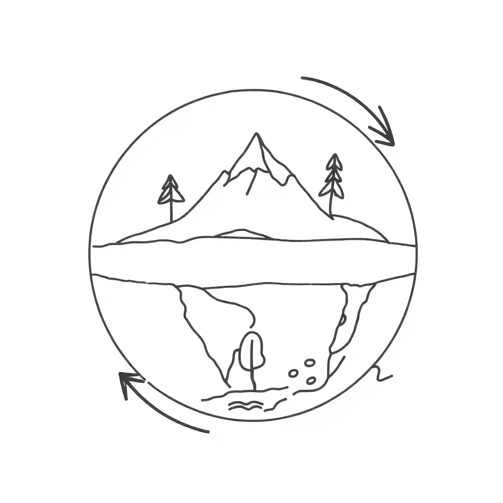 Earth materials cycle diagram