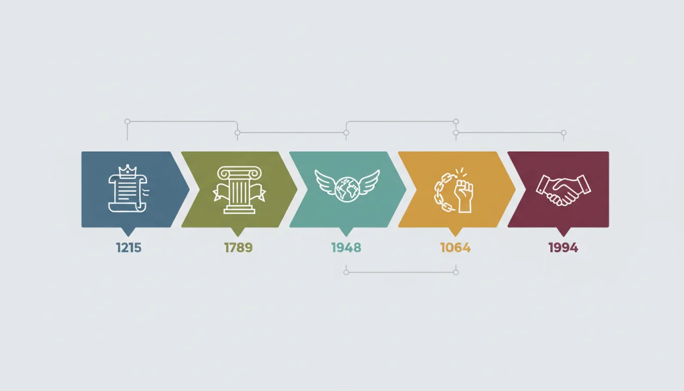Timeline: Milestones in the Fight for Justice