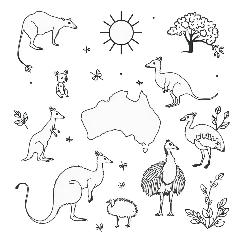 Short vowel sounds illustration