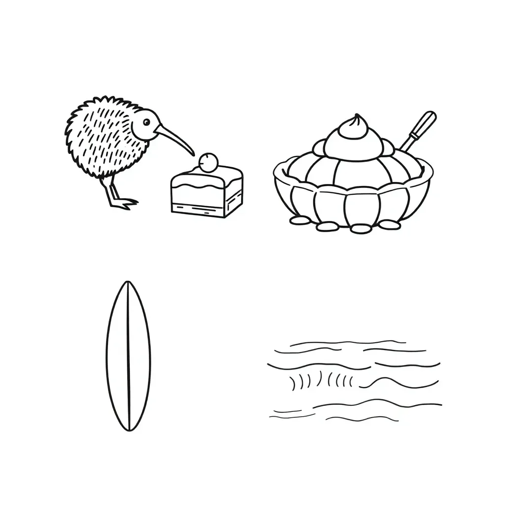 Children writing with /oo/ sound words