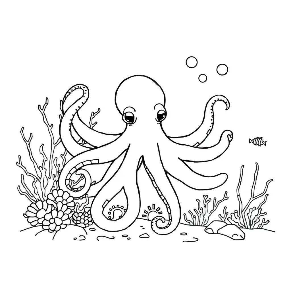 Octopus illustration