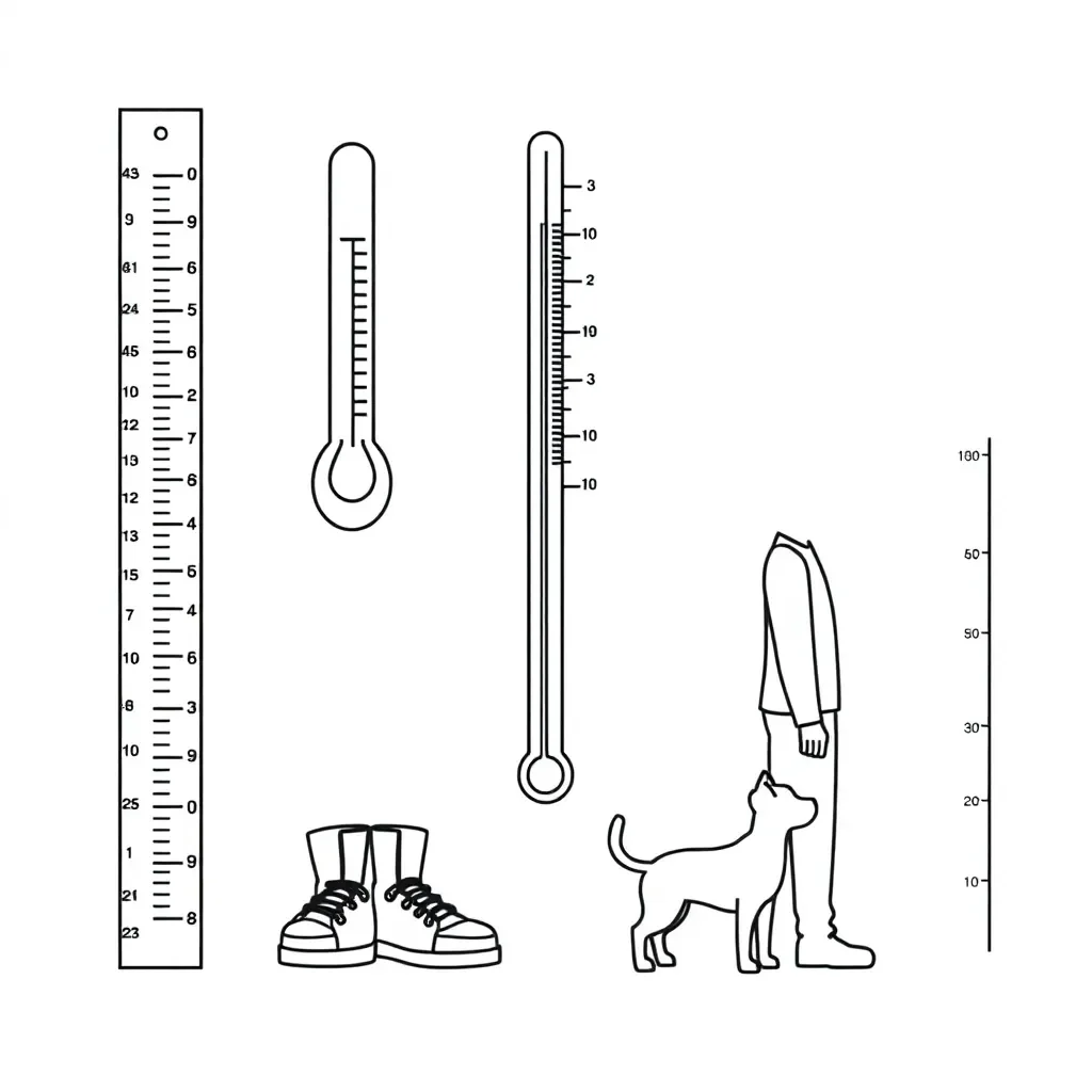 Measurement tools illustration