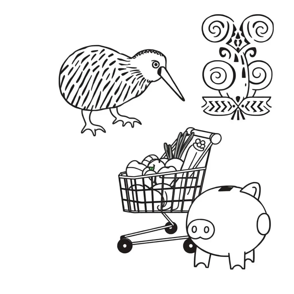 Credit card and money illustration