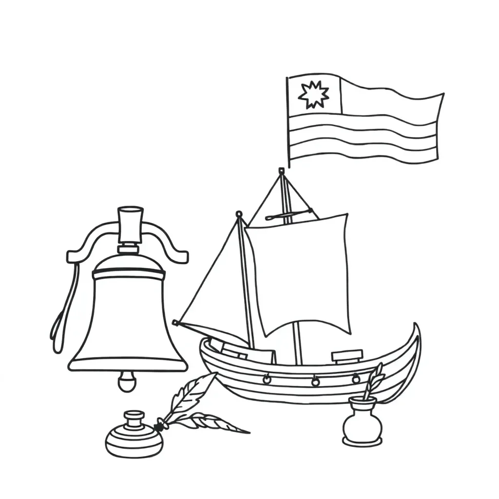 Sons of Liberty meeting illustration