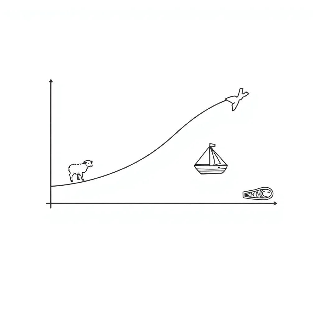 Production Possibility Curve illustration