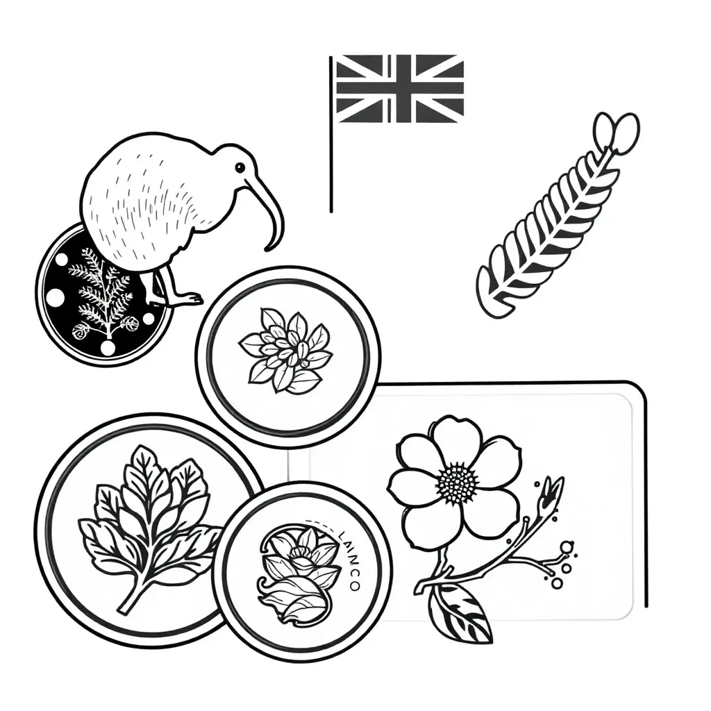 New Zealand coins and notes