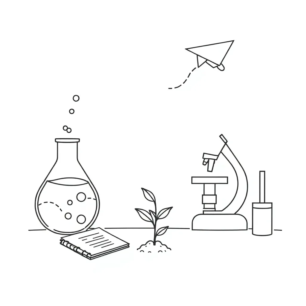 Scientist conducting experiment