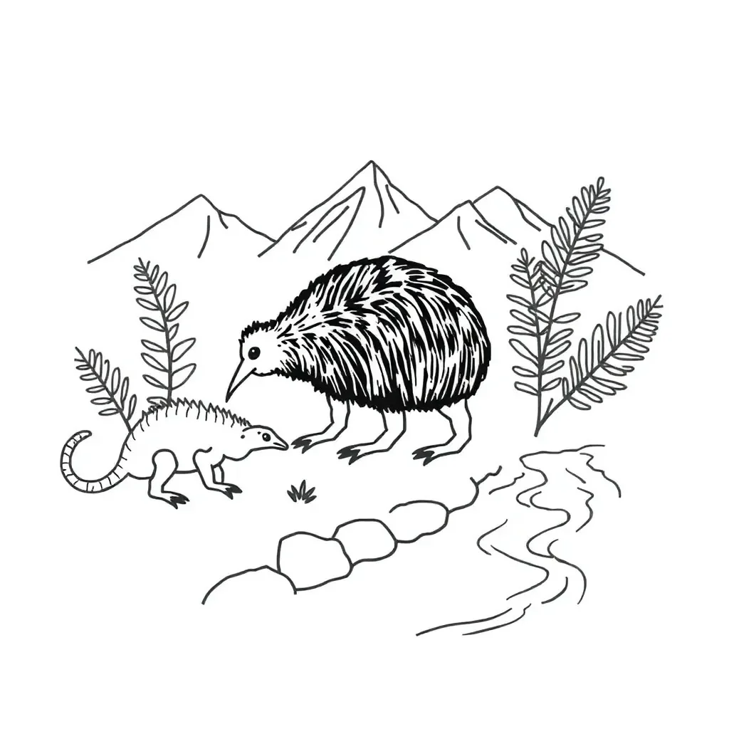 Statistics adventure illustration