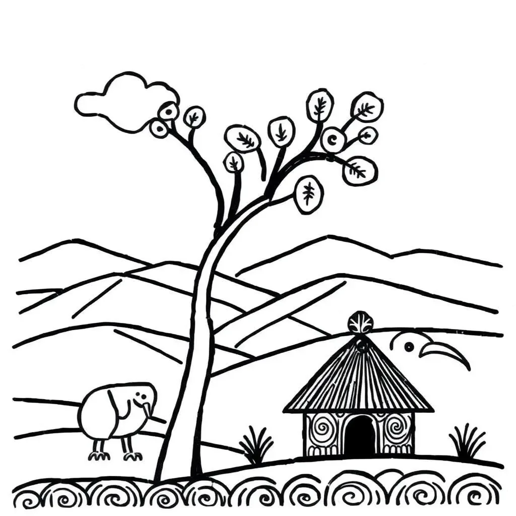 Writing and paragraph illustration