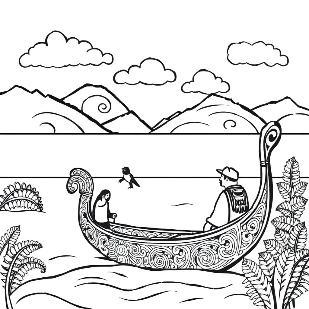 Ship encounter illustration