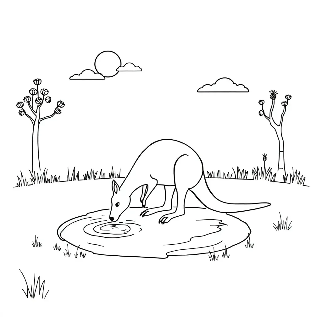 Global water resources illustration
