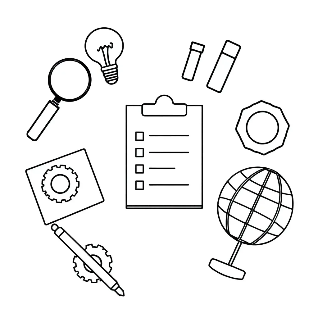 Worksheet illustration