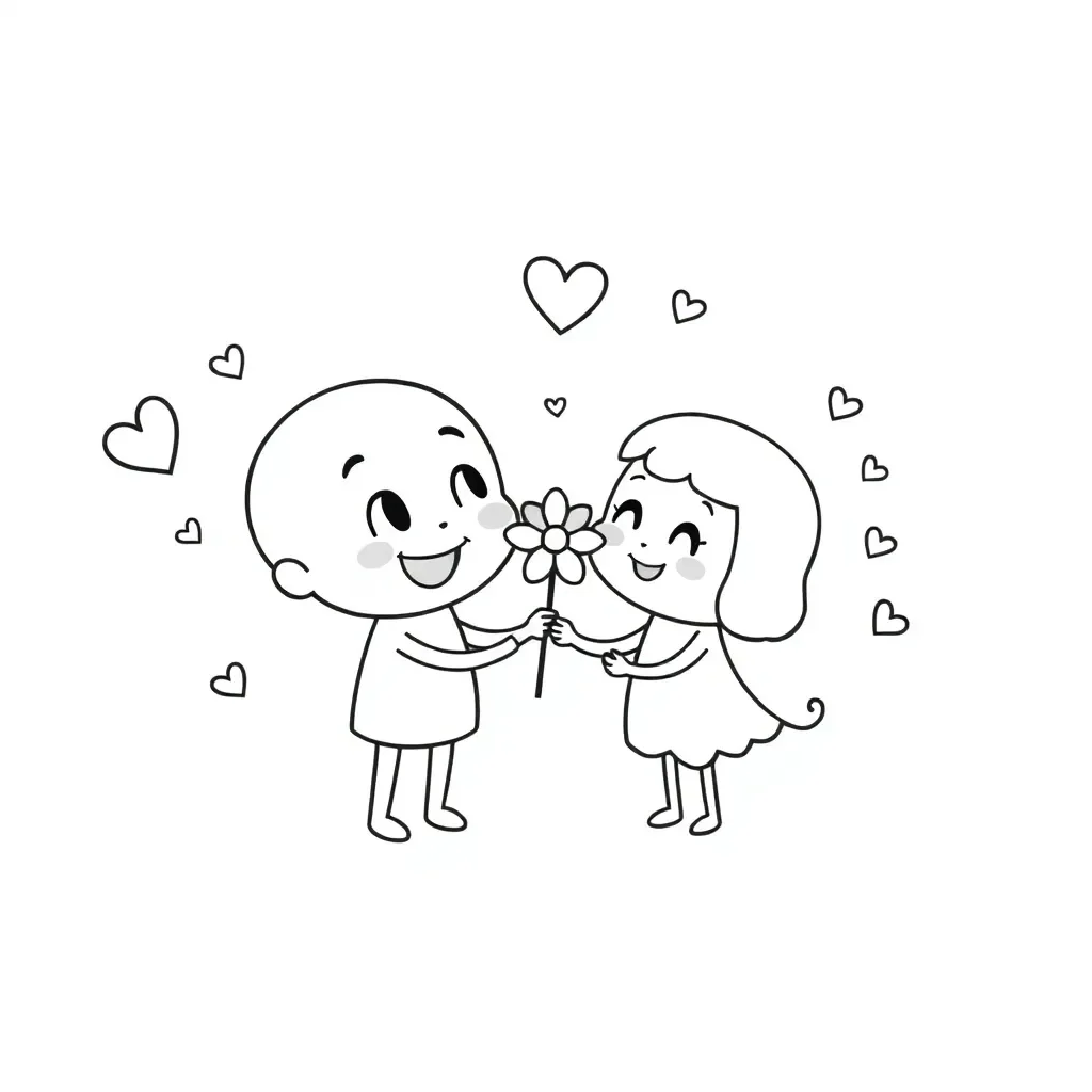 Children saying please and thank you