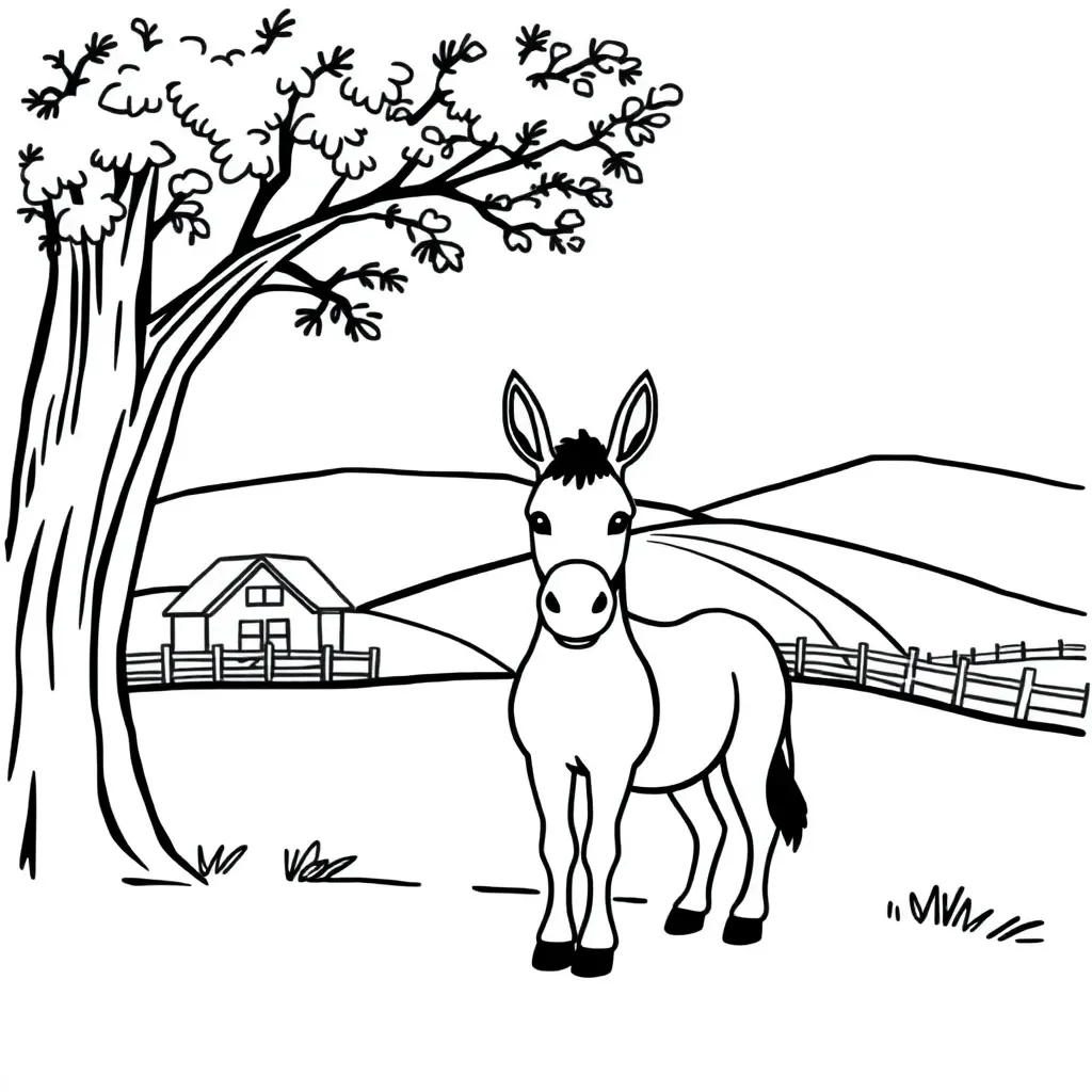 Benjamin the donkey from Animal Farm