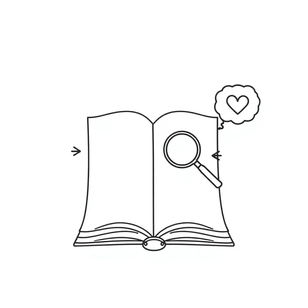 Character analysis illustration