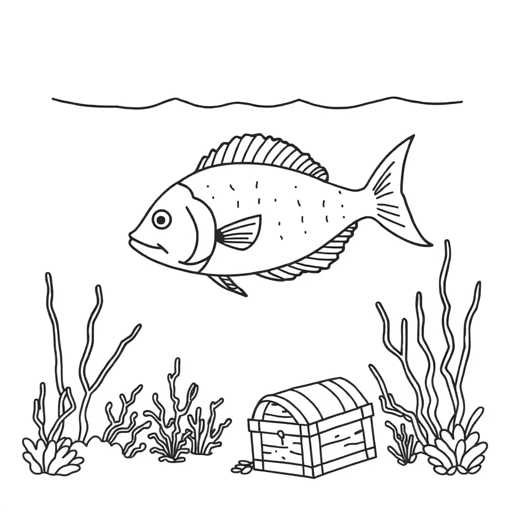 Blueback book illustration