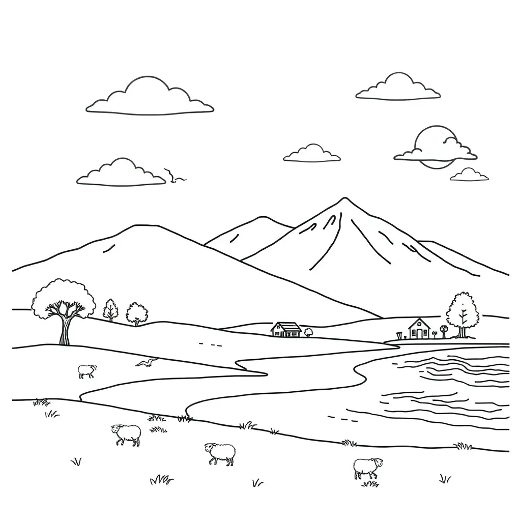 Story setting illustration