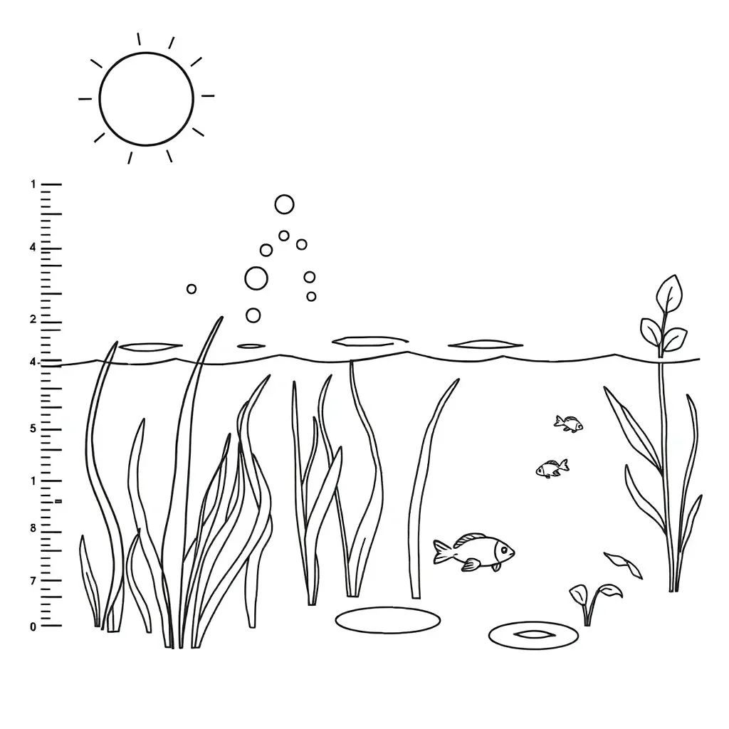 Pond weed photosynthesis experiment