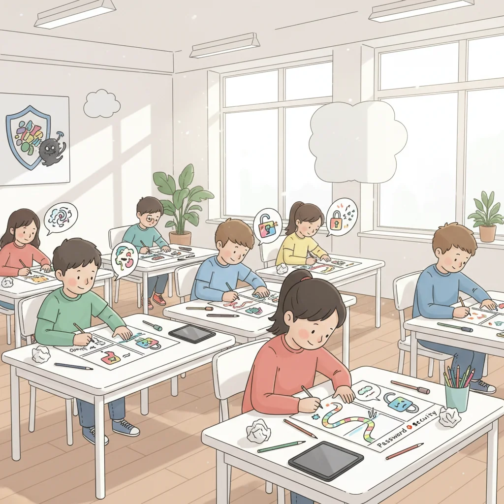 Let Them Learn: Create Your Own Password Comic