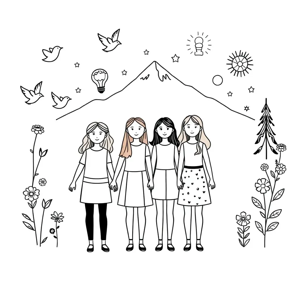 Malala Yousafzai illustration