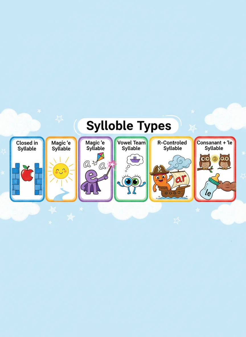 The Seven Syllable Types