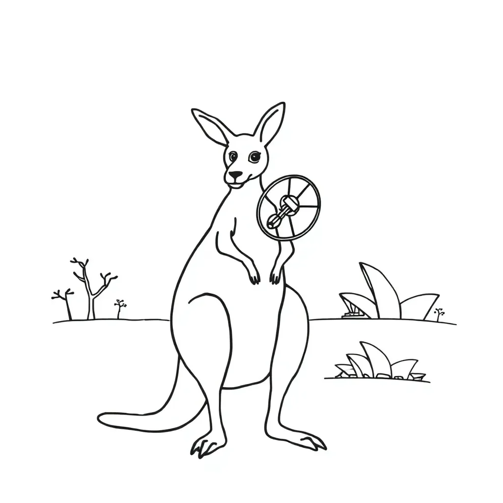 Network diagram illustration