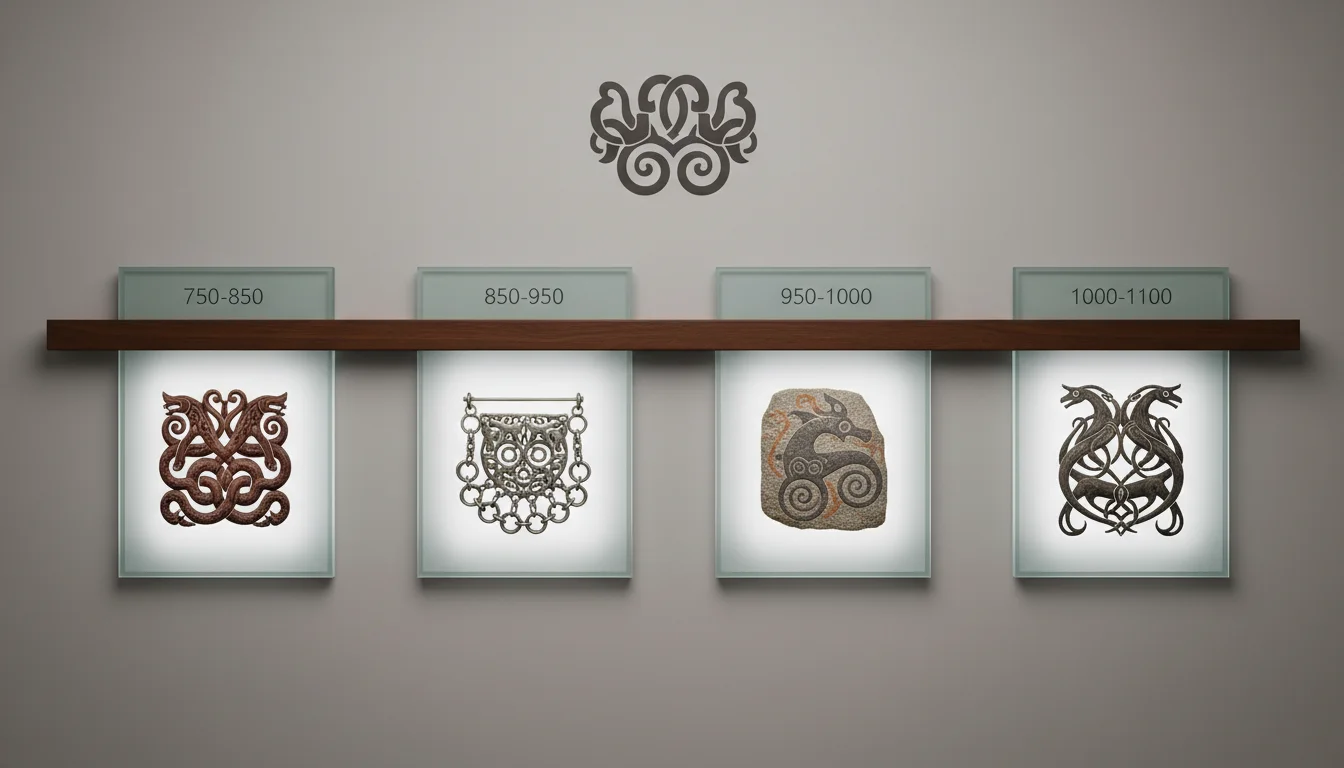 Viking Art Styles Timeline