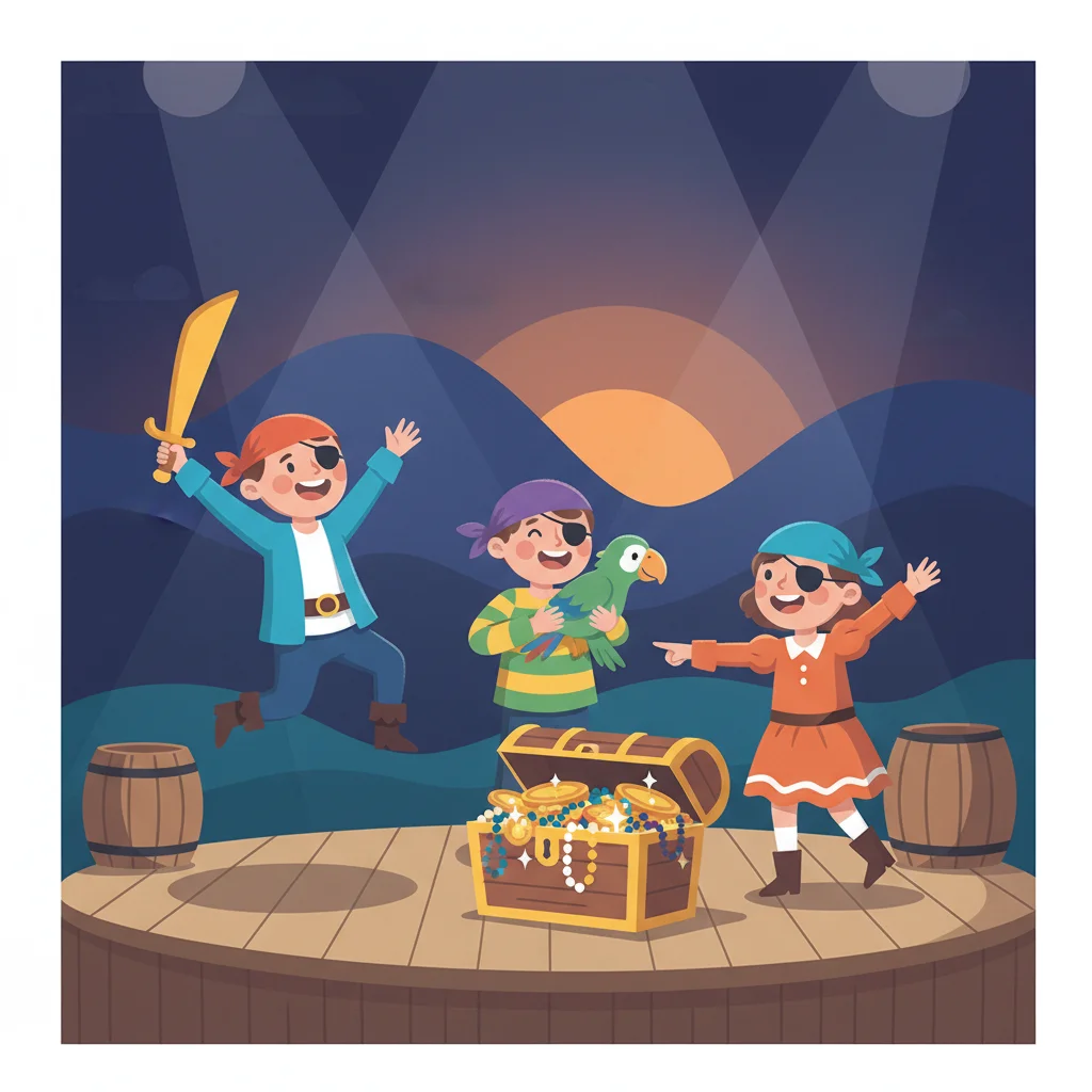 Pirate Scene Creation Drama Adventure