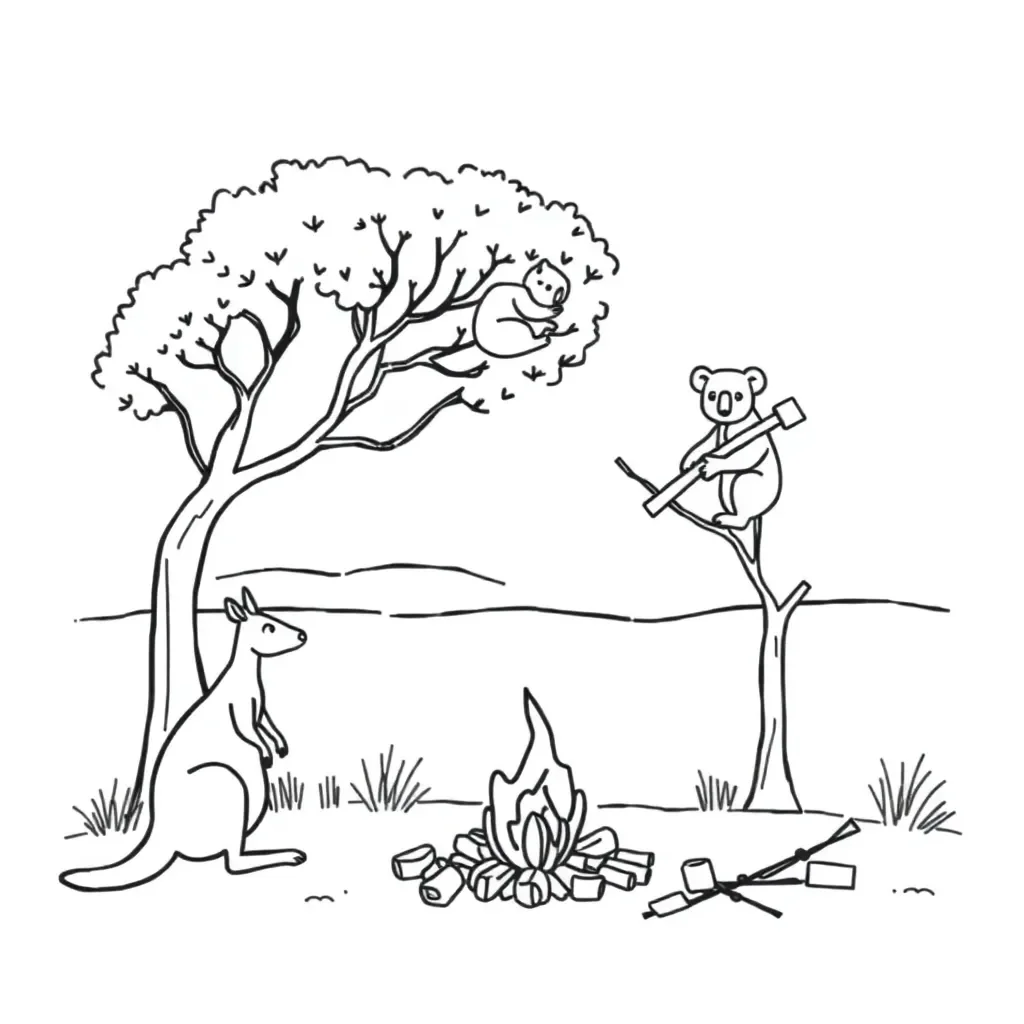 Child exploring different senses with story elements