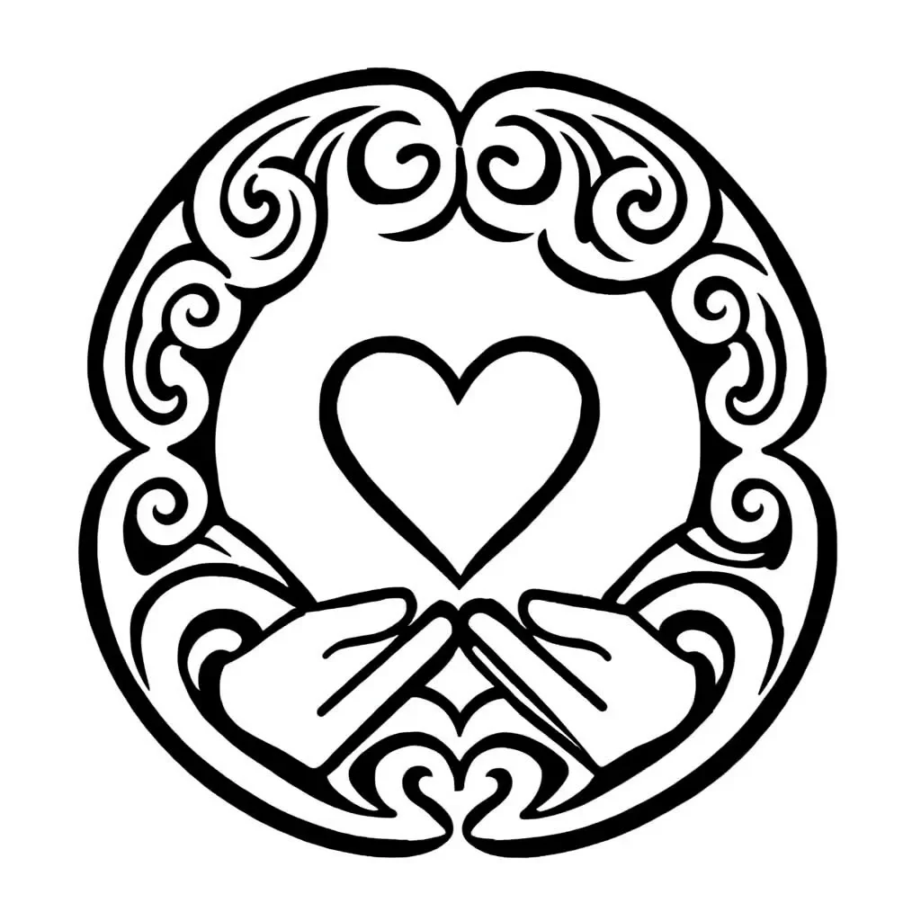 Heart and connection symbols