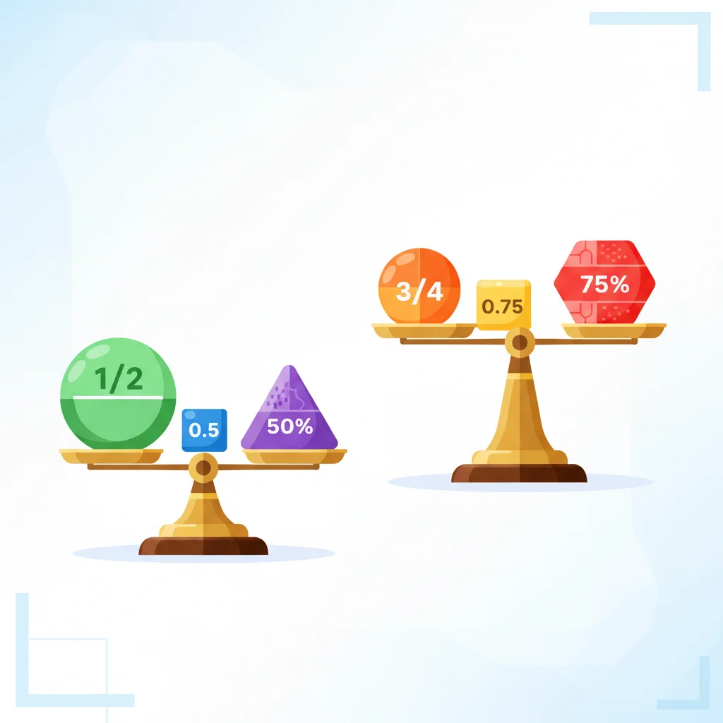 Multiplying vs Dividing by 0.1 and 0.01
