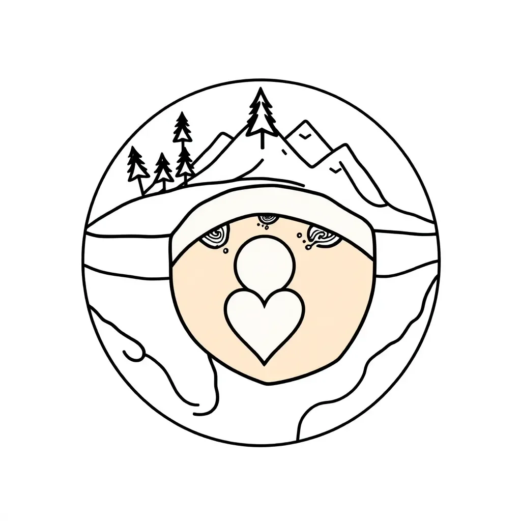 Cross-section diagram of Earth showing its layers
