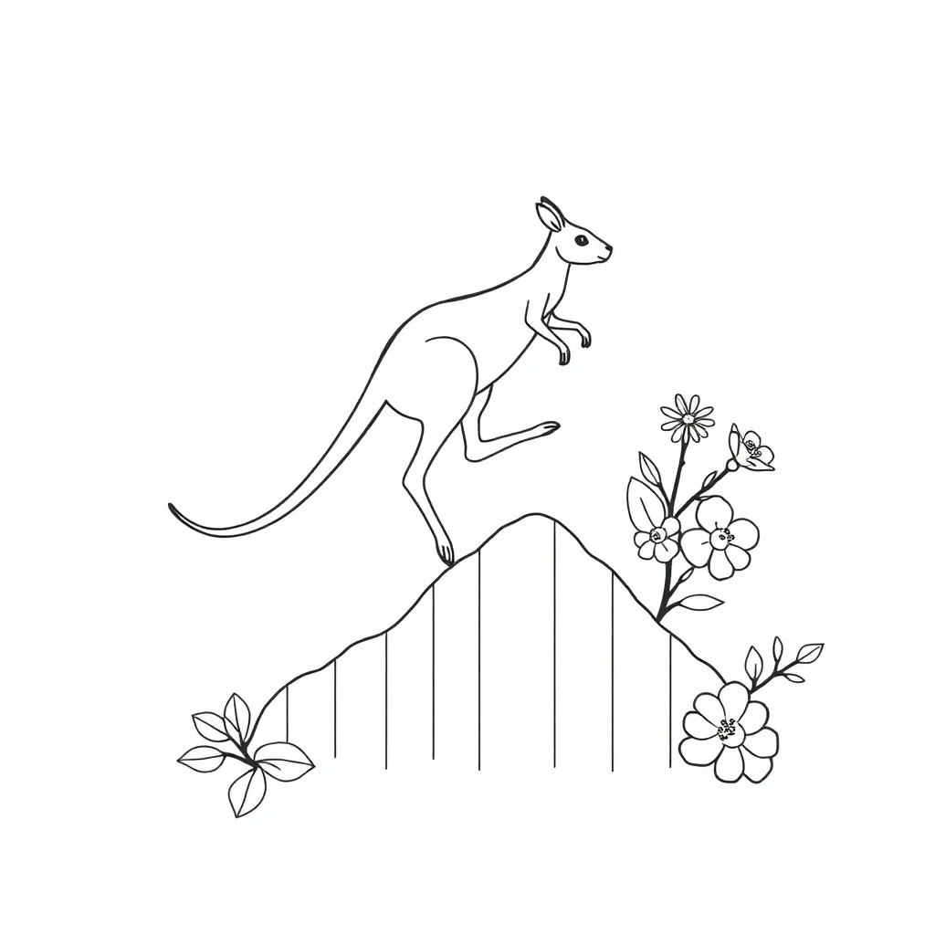 Temperature graph illustration