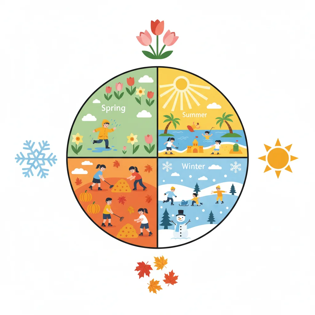 Months and Seasons in Order
