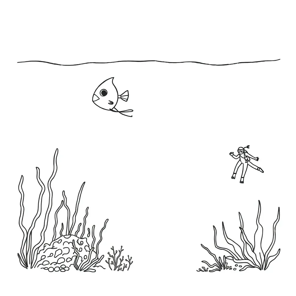 Blueback novel illustration
