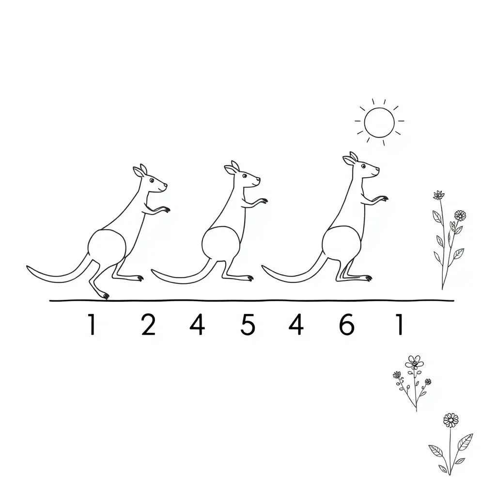 Addition strategies illustration