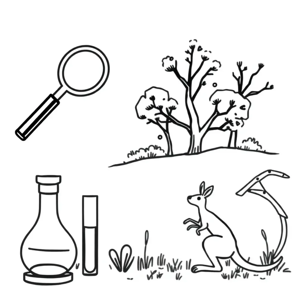 Scientist conducting an experiment