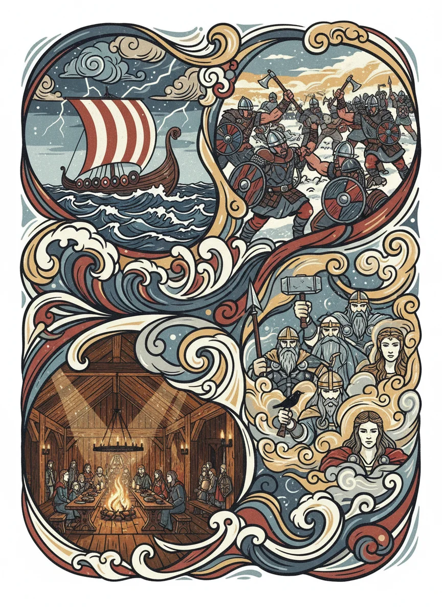 Key Features of Viking Sagas