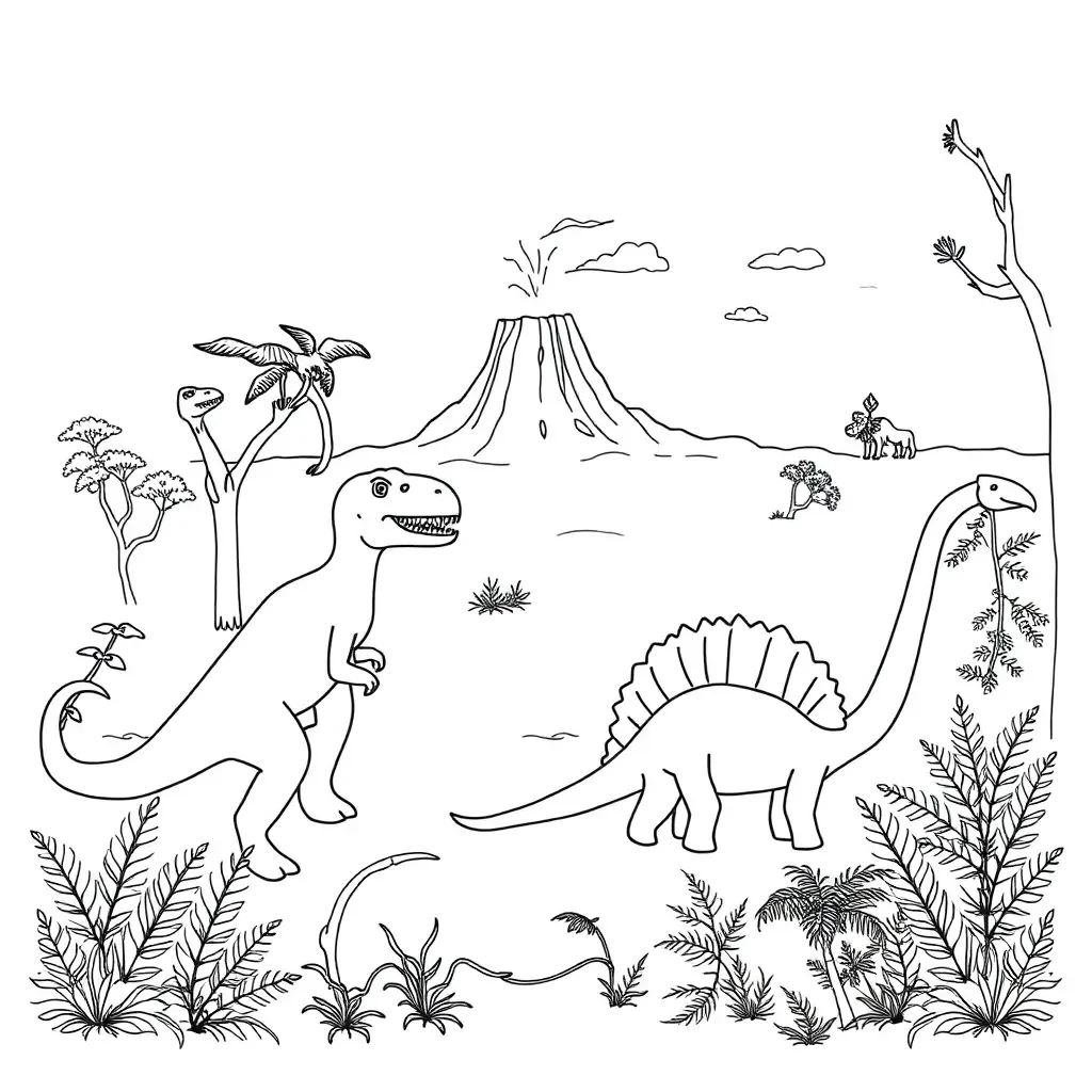 Dinosaur illustration